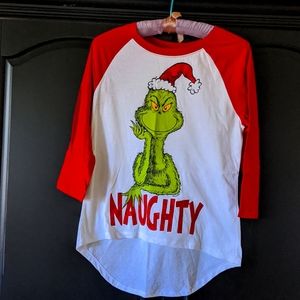 🎀The Grinch M, 'Naughty' women's t-shirt